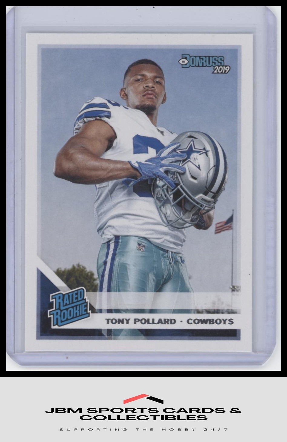 2019 Donruss #337 Tony Pollard Rated Rookie