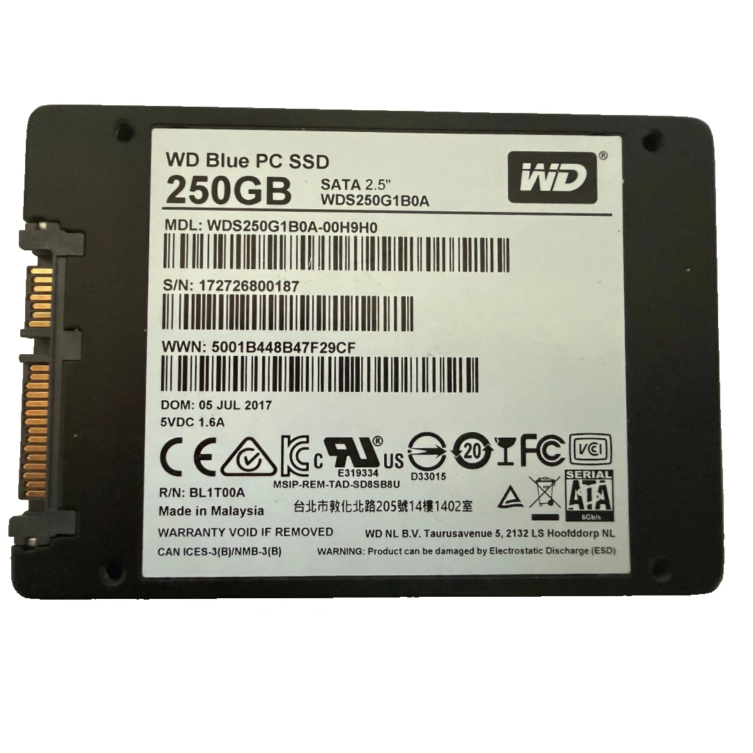 Western Digital SATA III 250GB Solid State Drives for sale | eBay