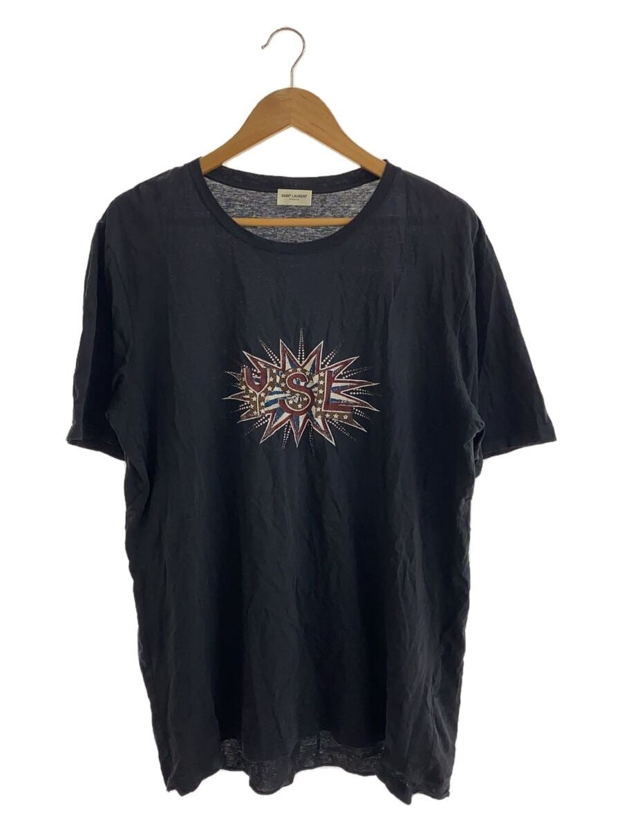 T shirt SAINT LAURENT nera XL usata