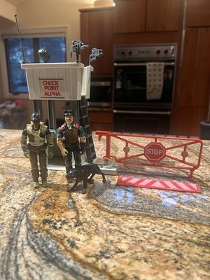 Gi Joe - Check Point - Hasbro 1985 - Vintage Complet Avec Notice