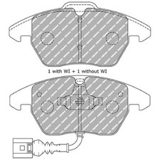 Satz Bremsbeläge Bremsklötze vorne für Audi TT 8J3 8J9 | 23888937