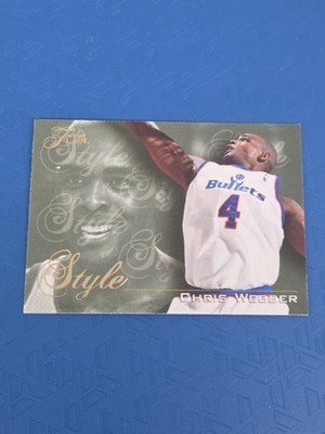 1995-96 Flair #248 Chris Webber Washington Bullets BASKETBALL Card 9H