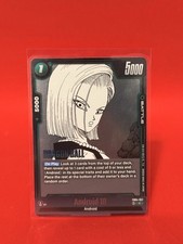 Android 18 FB04-057 Battle Card 5000 Power Bandai Dragon Ball Super Card Game