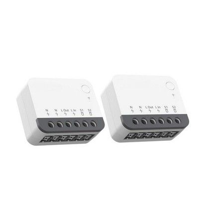 ZBMINIR2 Smart Light Switch 2 Pack for For ZigBee Mesh Network Signal Boosting