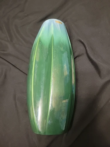 14 " Royal Haeger Blue Green Drip Glaze Vase