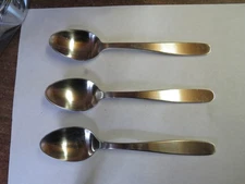 Cambridge Stainless Flatware Oxford (Satin) Pattern 3 Teaspoons 7"