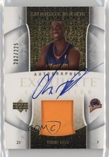 2005-06 Upper Deck Exquisite Collection Rookie /225 Brandon Bass #72-AP Auto nd3