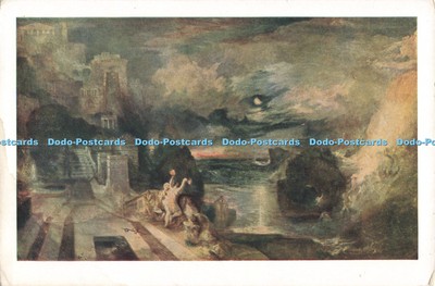 D253034 Tate Gallery Hero and Leander J M W Turner T G Card No 156 Henry Stone