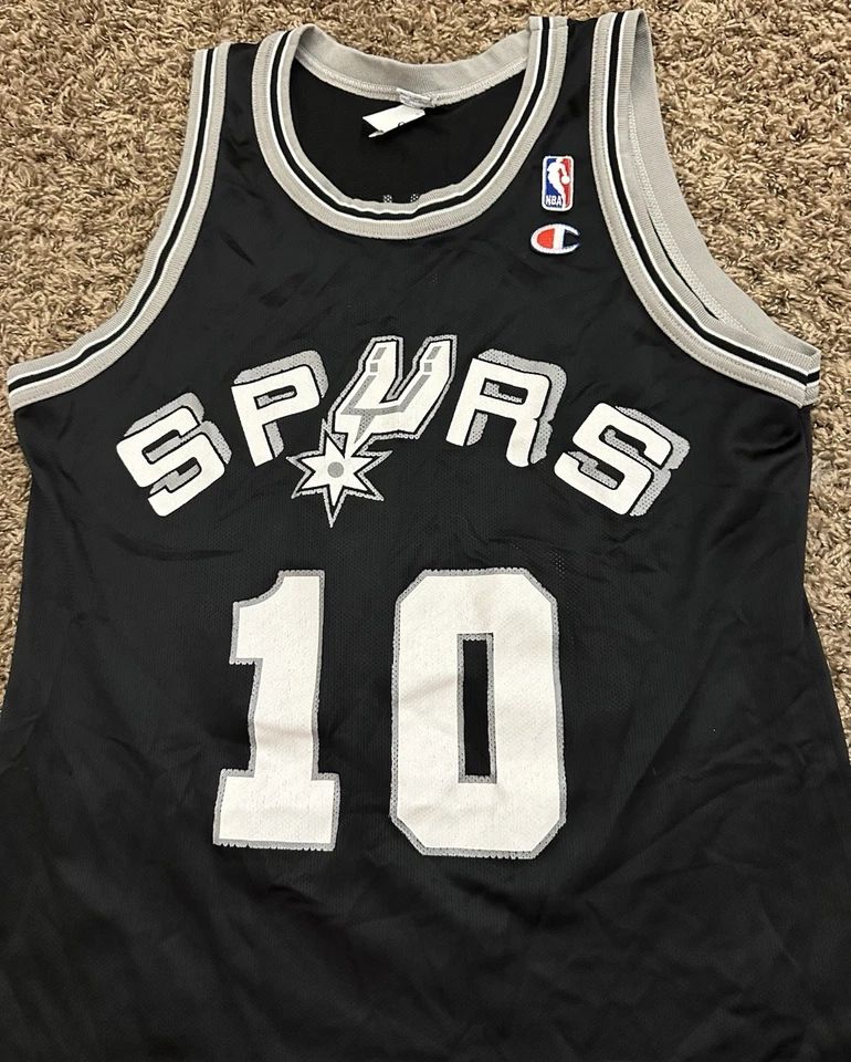 Camiseta deportiva vintage Champion San Antonio Spurs Dennis Rodman talla mediana Foto 4 de 4