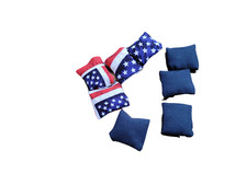 1 inch Flag and Stars Mini Cornhole Replacement Bags