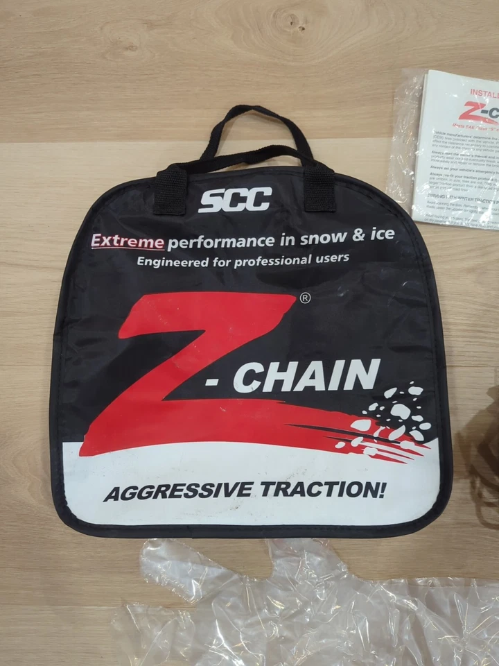 Snow Ice Chain Z-563 Z-Chain Extreme Performance Cable Tire Traction Set Of 2 - Image 2 of 4