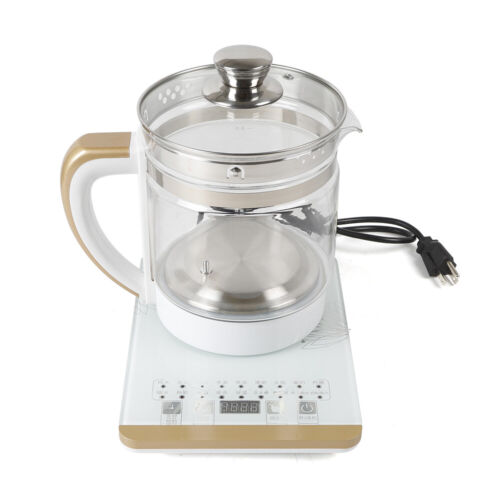 110V 2L Household Electric Kettle Automatic Glass Health Preserving Pot Portable - Afbeelding 1 van 20