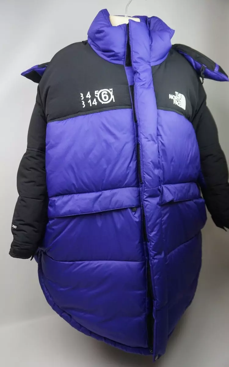 The North Face x MM6 Maison Margiela 700 Fill Power Down Purple Jacket Size XS