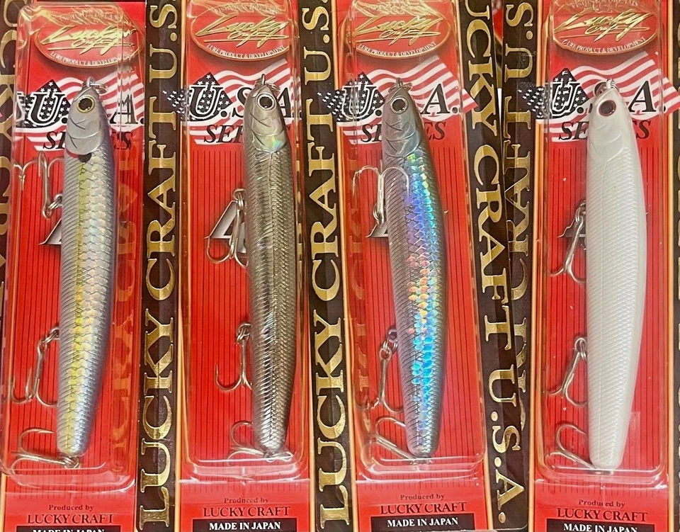 LÁPIZ DE HUNDIMIENTO LUCKY CRAFT WANDER SLIM 110 3/4 OZ SIN LABIOS ALETEO MINNOW Foto 2 de 4