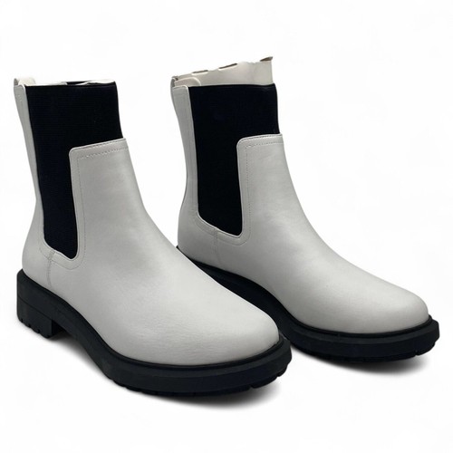 Botines Tackoma para mujer de cuero sintético hechos por el hombre (talla 8,5) - Imagen 3 de 3
