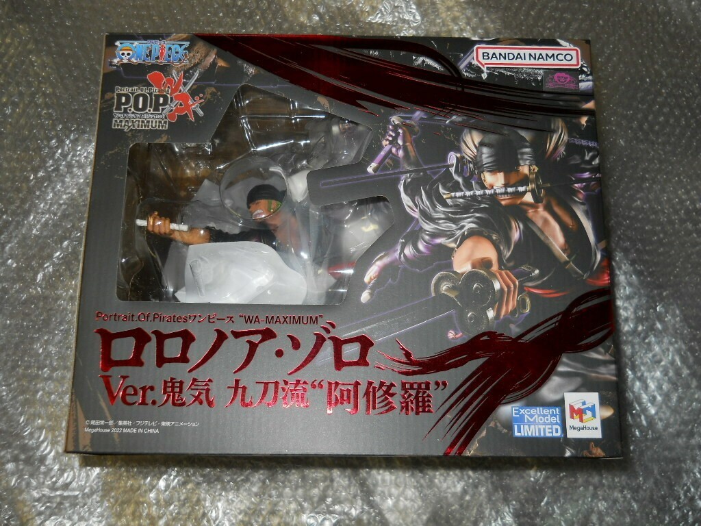 ワンピースフィギュアPOP WA-MAXMUM ZORO Ver ASHURA