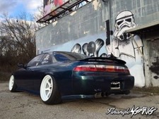 P2M Phase 2 Crystal Clear Rear Tail Lights 3pc S14 Zenki Kouki 240SX Silvia LED