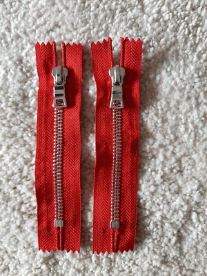 MebuZip Lot De 8 Fermetures éclair En Plastique Robuste #5 Pour