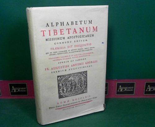 Alphabetum Tibetanum - missionum apostolicarum commodo editum : praemissa est di - Bild 1 von 1