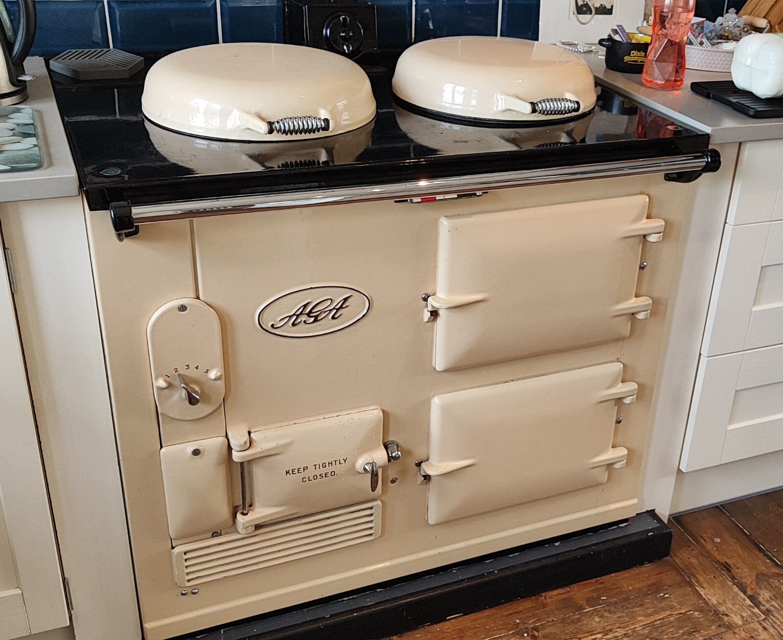 Cream 2oven Traditional Electrikit AGA refurbished approx 2021 eBay