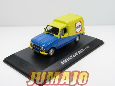 4 F6 Darty 1982 test 4L17 1//43 NOREV RENAULT 4