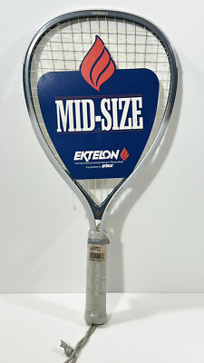 Vintage Ektelon Quazar Racquetball Racquet White/Blue Trim New Old Stock X-Small