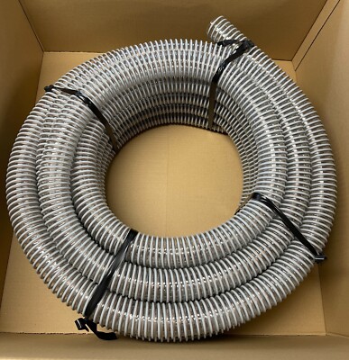 Silos24 Pelletschlauch 20 M – NW 50 Mm, PVC Mit CU-Litze, Antistatisch, Für ATMOS, ETA, Fröling & Co.