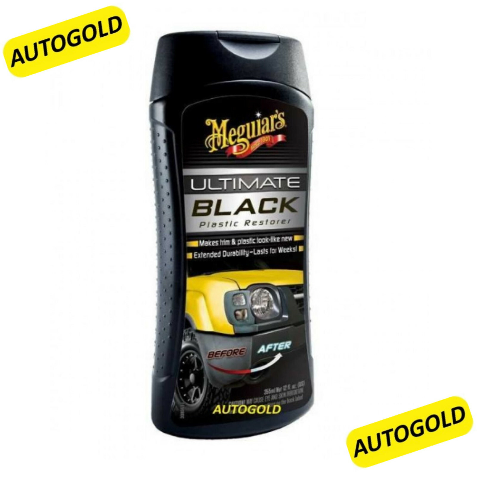 Meguiar's Ultimate Black Restorer: Ravvivante Paraurti Auto d'Epoca 355ml