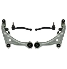 4 New Pc Suspension Kit for Nissan Altima Control Arms Outer Tie Rod Ends