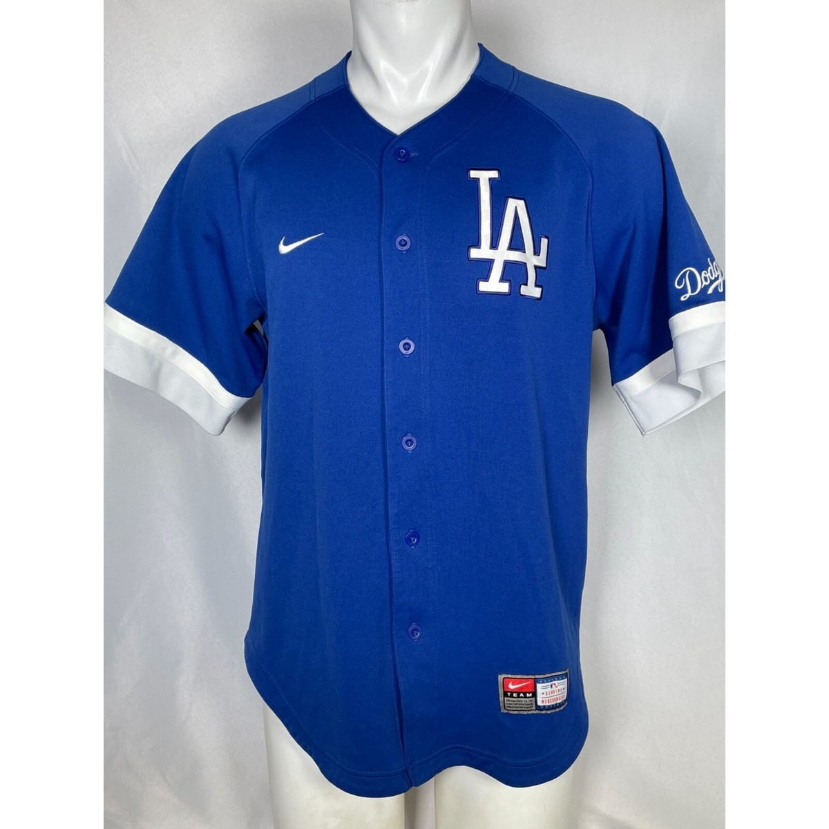 Los Angeles Dodgers MLB NIKE Blue Batting Practice Jersey