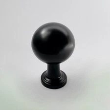 Black knobs, Round Cabinet Knobs, Zinc knobs, Drawer Knob,Cabinet Hardware,15pcs