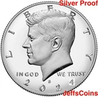 2024 S John F Kennedy .999 Silver PROOF Half Dollar Mint JFK 50 Cents Unc