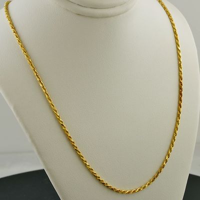 14K YELLOW GOLD OVER STERLING SILVER CLASSIC