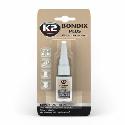 K2 BONDIX PLUS Cyanoacrylatklebstoffs B101 10g 15 sec.