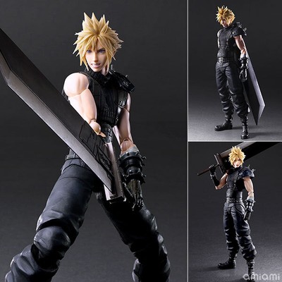 Square Enix Final Fantasy VII Rebirth Play Arts Kai Cloud Strife