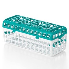 New OXO Tot Dishwasher Basket for Bottle Parts  Accessories, Teal, 1 Count