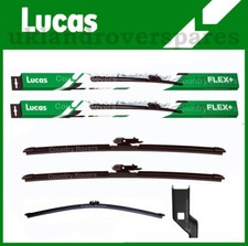 BMW 5 SERIES WIPER BLADES G31 ESTATE 2017 - 2024 LUCAS FRONT 26 19 +QUALITY REAR