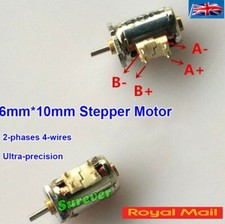 Mini 6mm*10mm Precision Stepper Motor 2-phases 4-wires For Digital Camera #M69