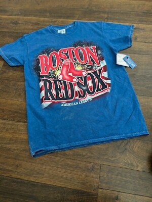 47' brand Vintage Tubular BOSTON RED SOX men's t-shirt, navy, LARGE, New 