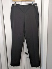 Tahari NWT Women's Size 8 Juliette Black Pants Slim