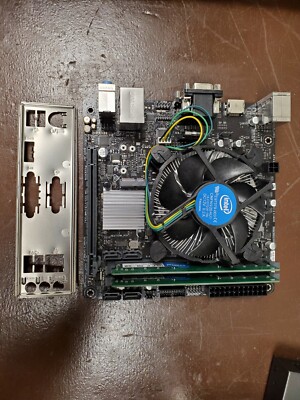 ASUS Prime H310I-PLUS R2.0 Mini-ITX MOBO, Intel i5-9400 CPU, 8GB RAM COMBO