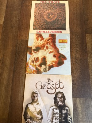 GOASTT/ King Crimson/ The Flaming Lips/ Vinyl Lot/10  Vinyl/ Sealed Vinyl