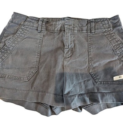 #62 - Old Navy  Chino Gray Pixie Shorts -  3.5'' inseam