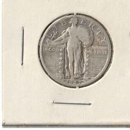 1927 D Standing Liberty Quarter (VG)