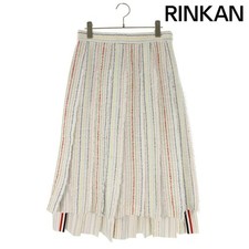 Thom Browne FGC441T-F0262-996 Tweed Multi-color Skirt Women's 40 Used d915d02280