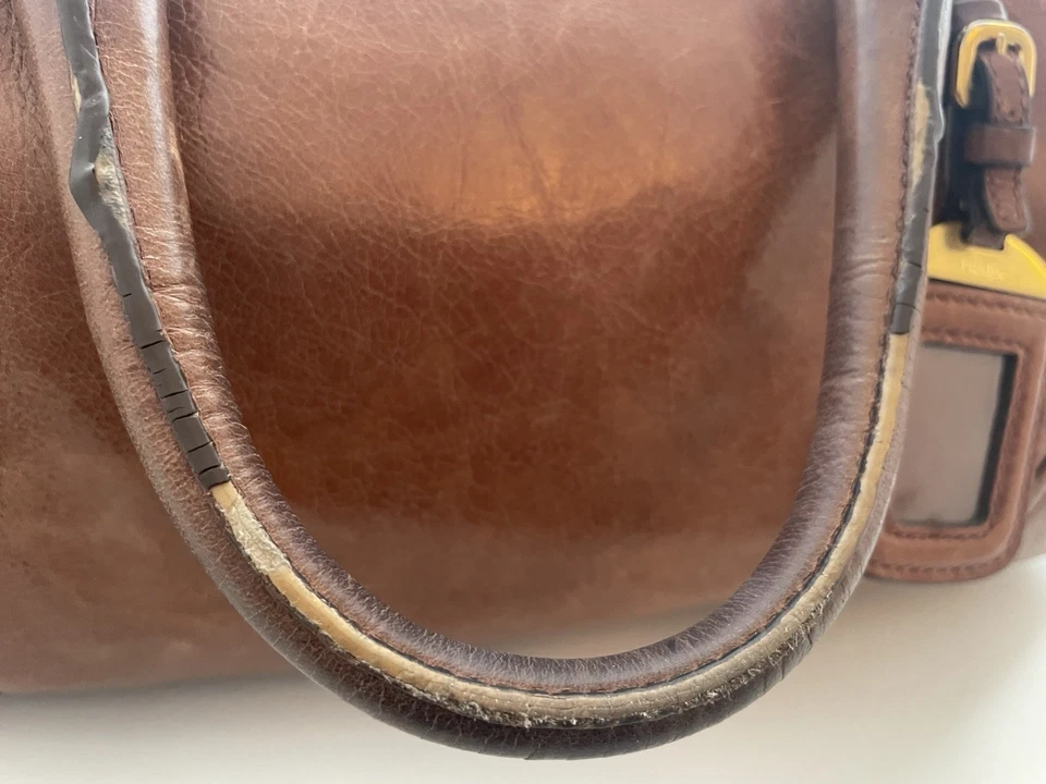 PRADA Vitello Shine Leather Bag - Image 4 of 4