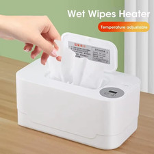 Baby Wet Wipe Heater Warmer with LED Display Wet Towel Dispenser Portable USB Ba