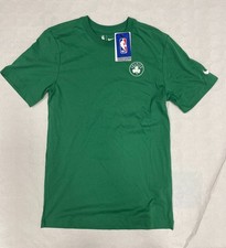 Nike NBA Boston Celtics Logo Clover T-Shirt The Nike Tee Men XS Green