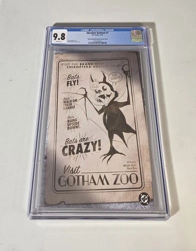 🔥 Absolute Batman #1 CGC 9.8 Graded 3rd Print 1:25 Incentive Variant Cover 🔥