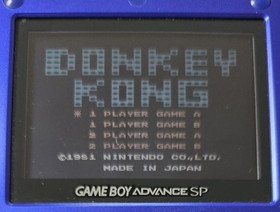 Classic NES Series: Donkey Kong - Game Boy Advance - Tested and Authentic